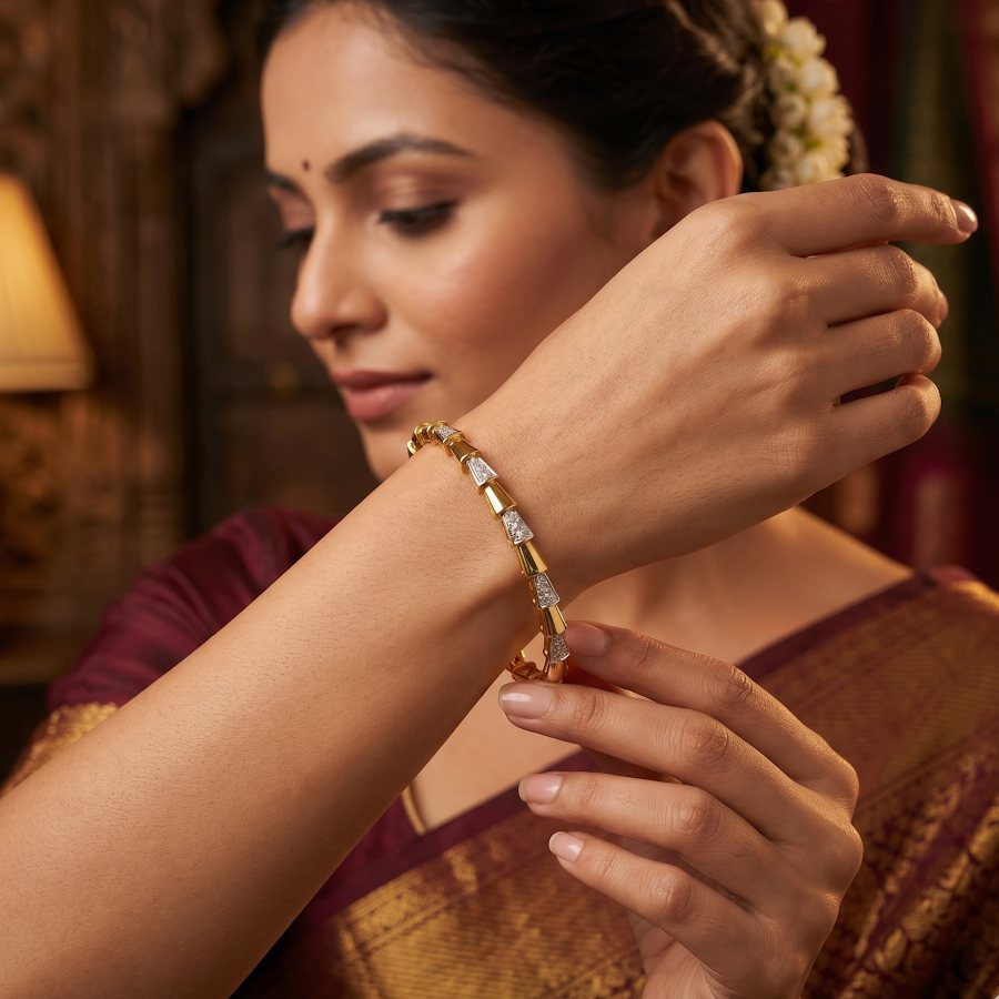 Nikhitha Diamond Bangle