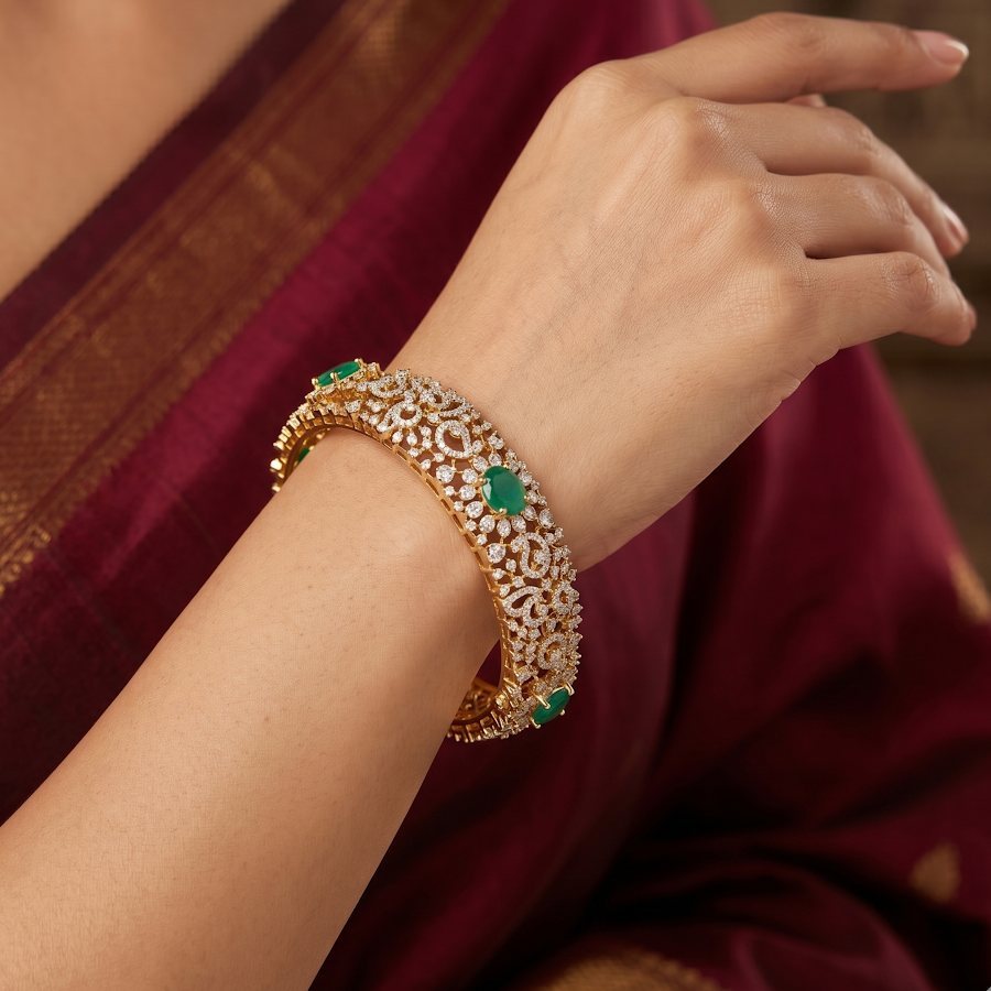 Nandini Diamond Bangle
