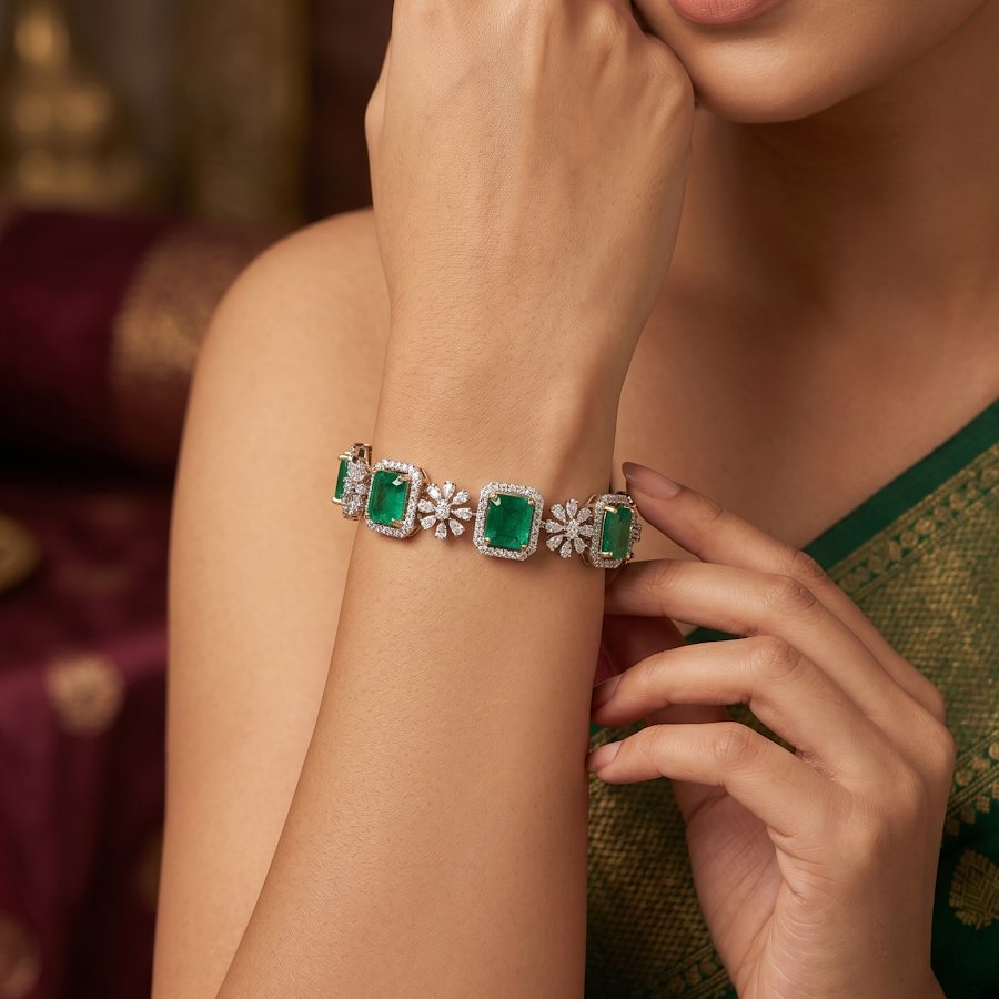 Maithri Diamond Bangle