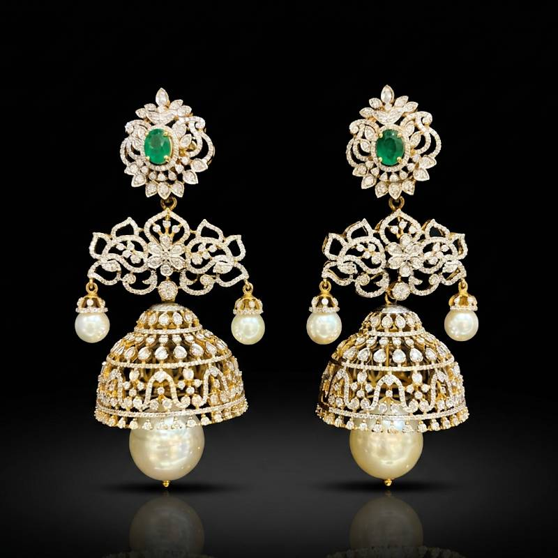Chandrika Diamond Earrings