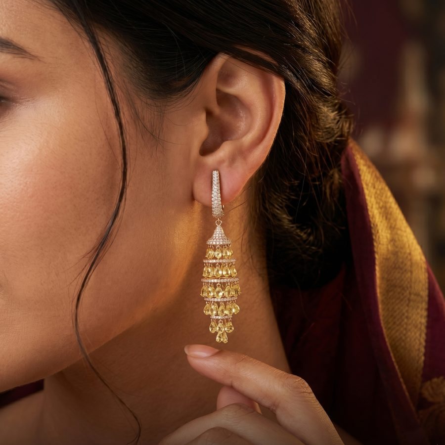 Rishika Diamond Earrings
