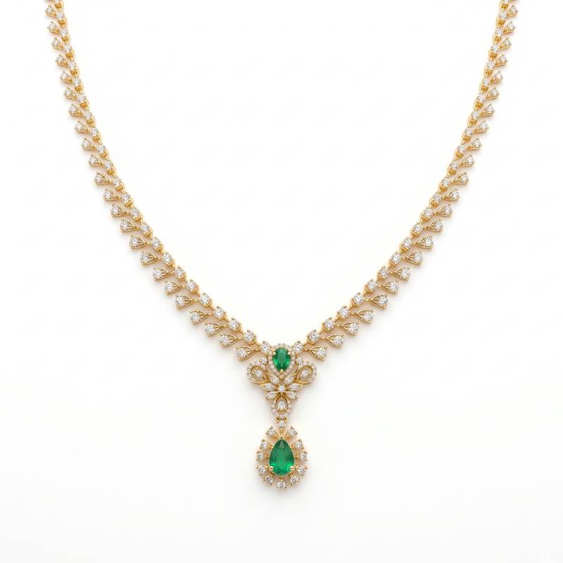 Tejaswi Diamond Necklace