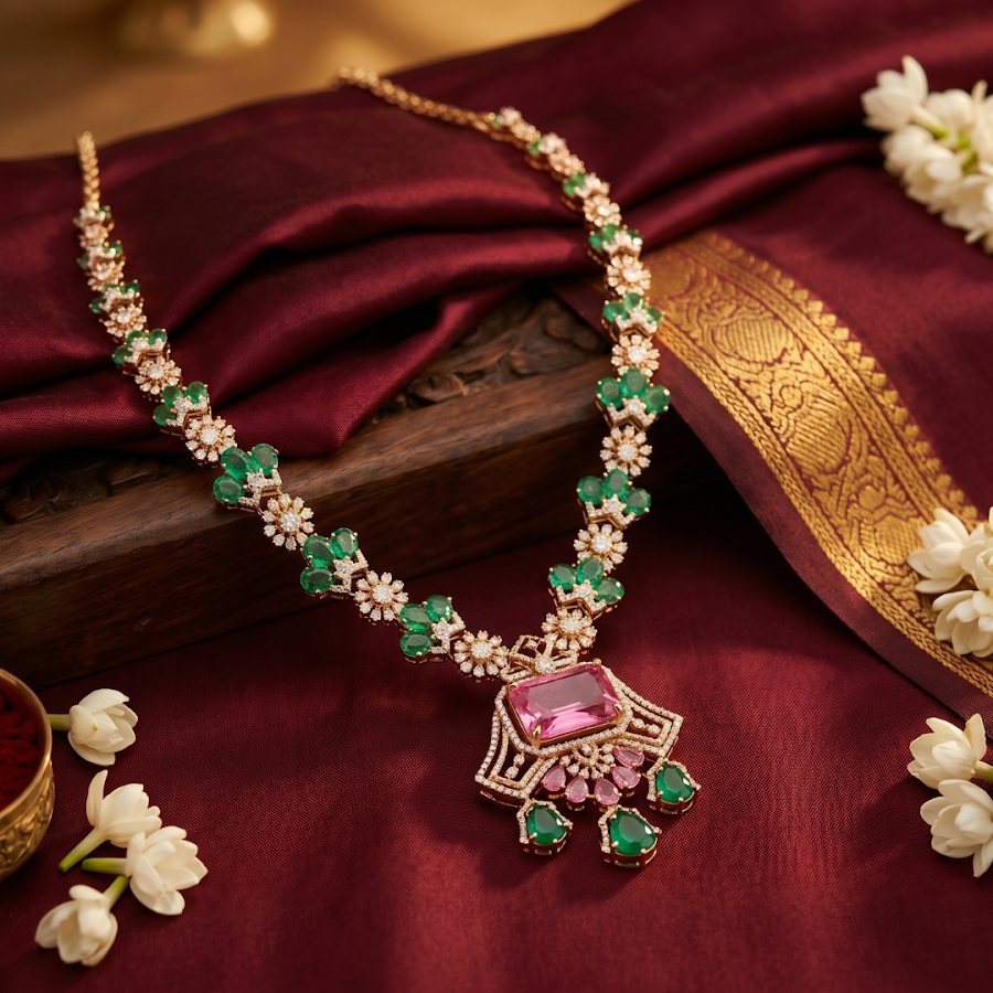 Raghavi Diamond Necklace