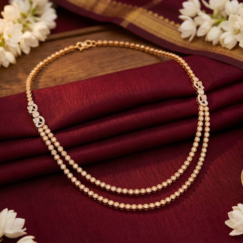Akhila Diamond Necklace