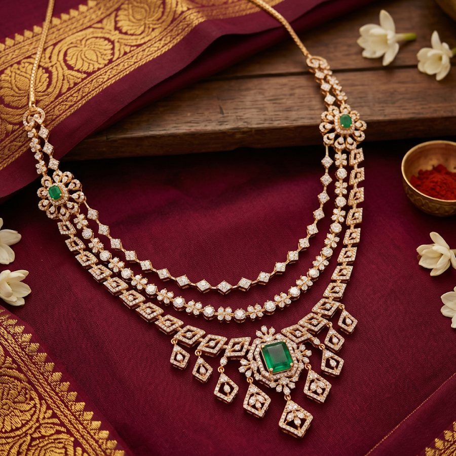 Padmavathi Diamond Necklace