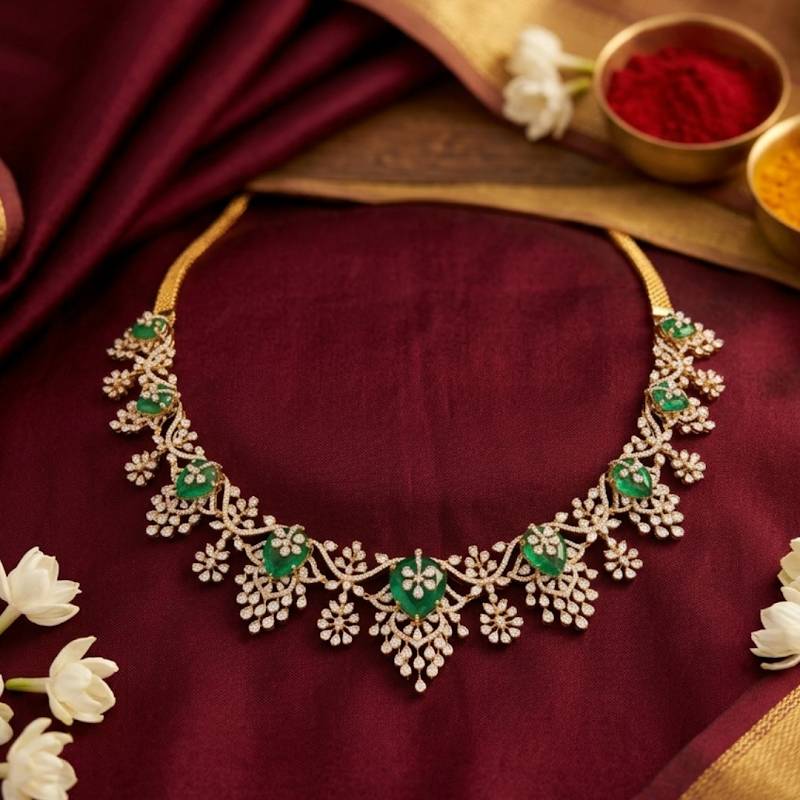 Vandana Diamond Necklace