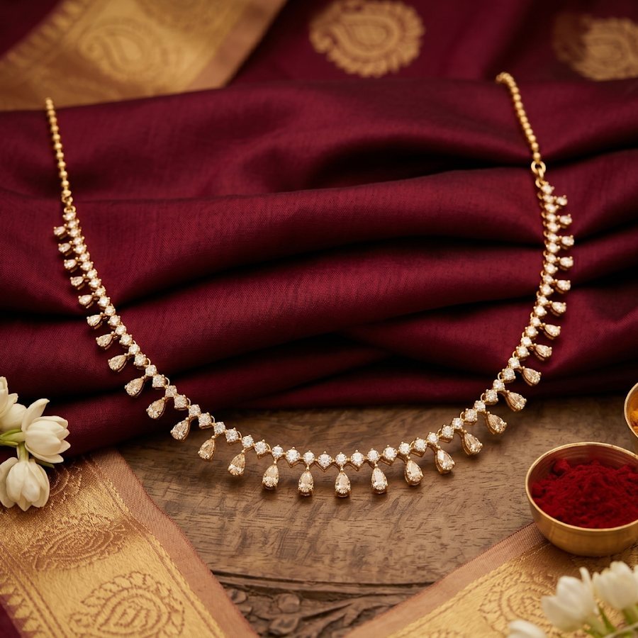 Pranathi Diamond Necklace