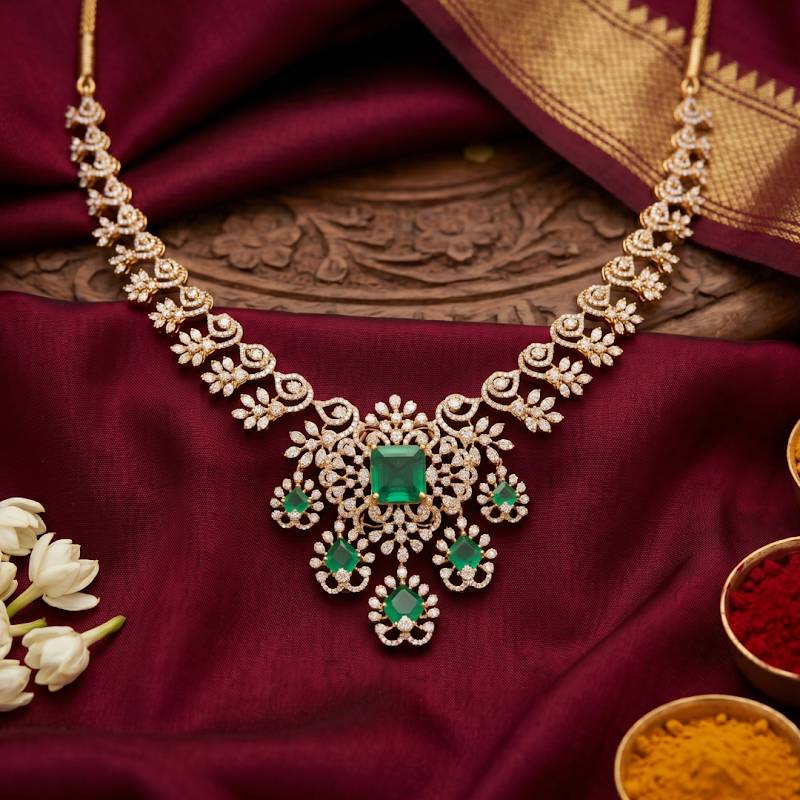 Usha Diamond Necklace