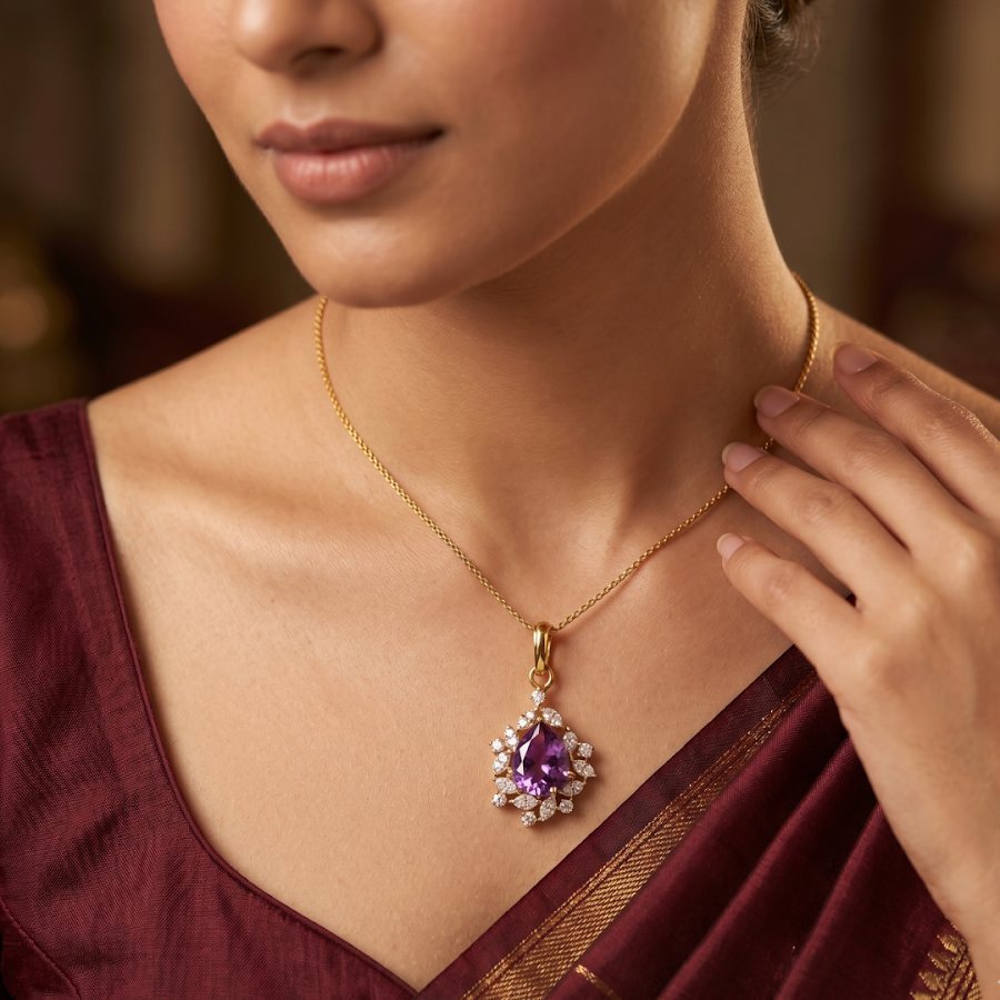 Vanaja Diamond Pendant