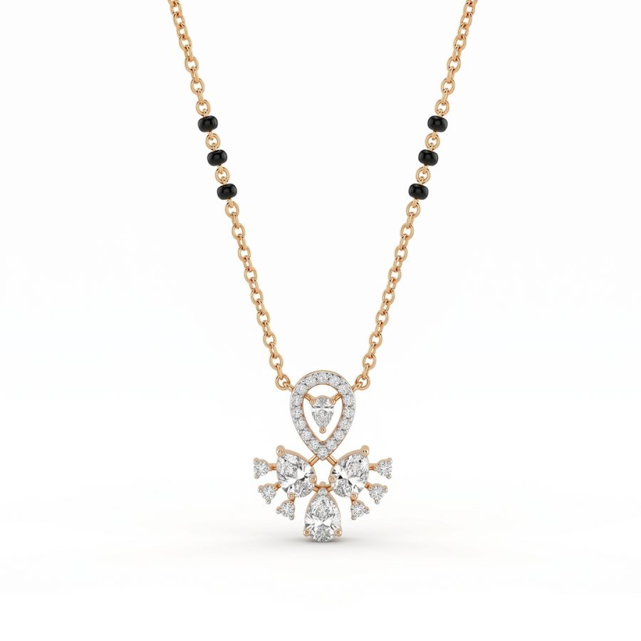 Vennela Diamond Pendant with Chain