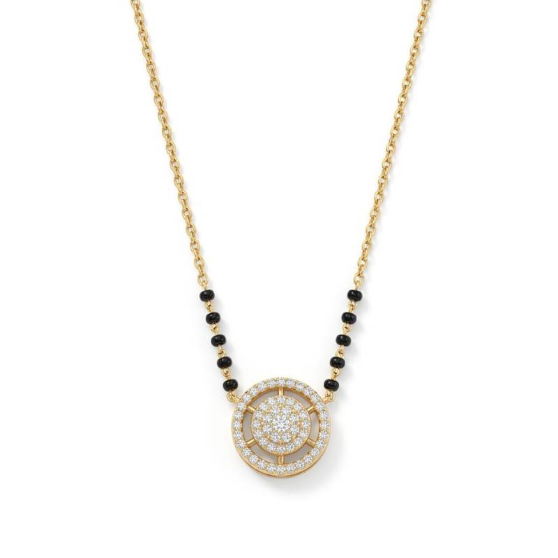 Gayatri Diamond Pendant with Chain