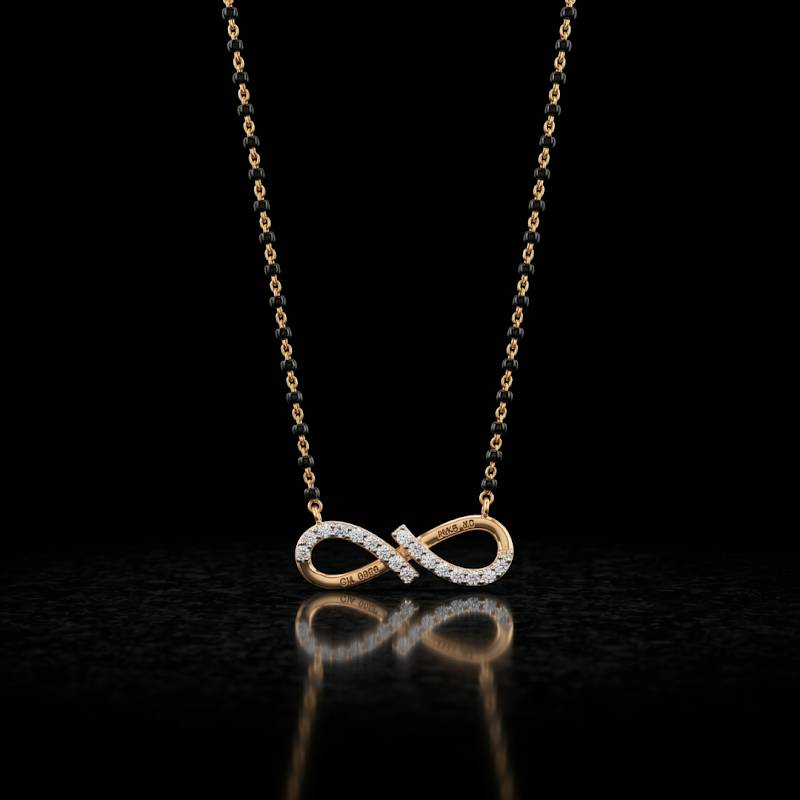 Ekta Diamond Pendant with Chain