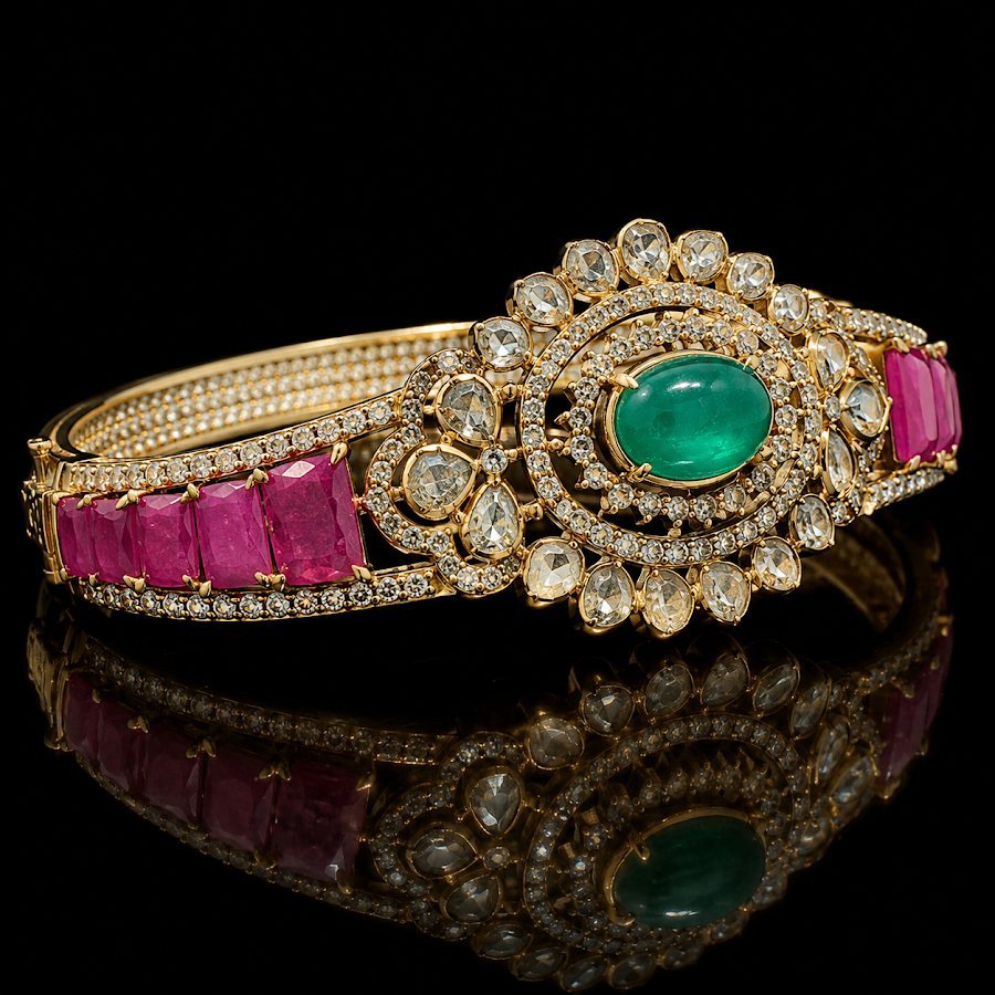 Kamakshi Gold Bangles (Pair)