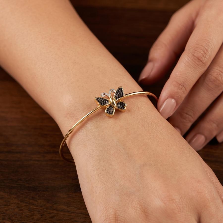 Anaya Contemporary Gold Bracelet