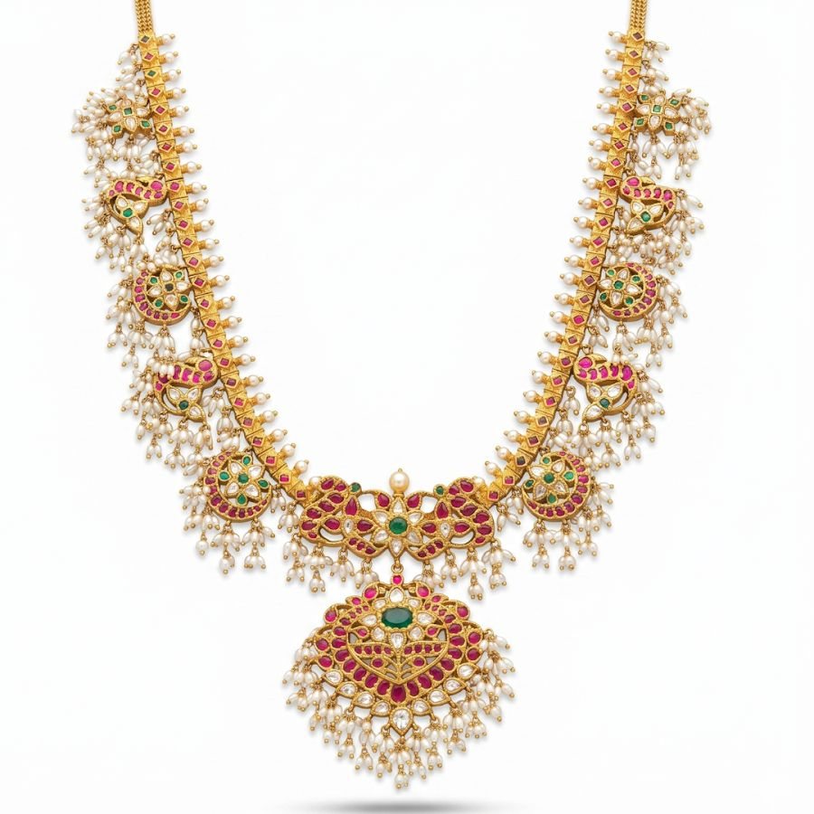 Sridevi Kundan Gold Haram