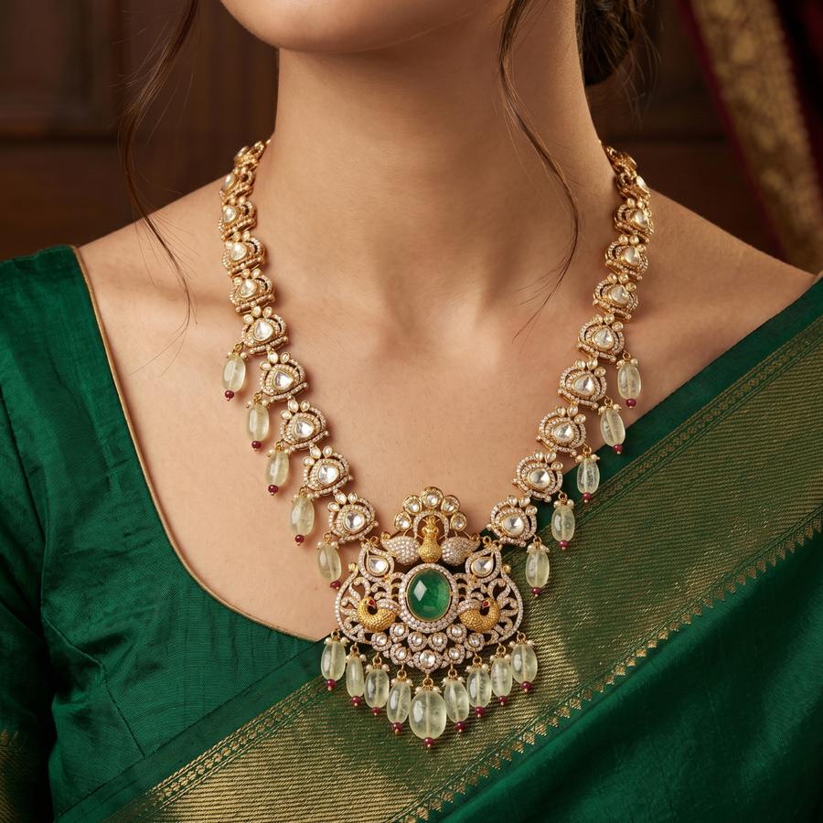 Gold Moissanite Haram