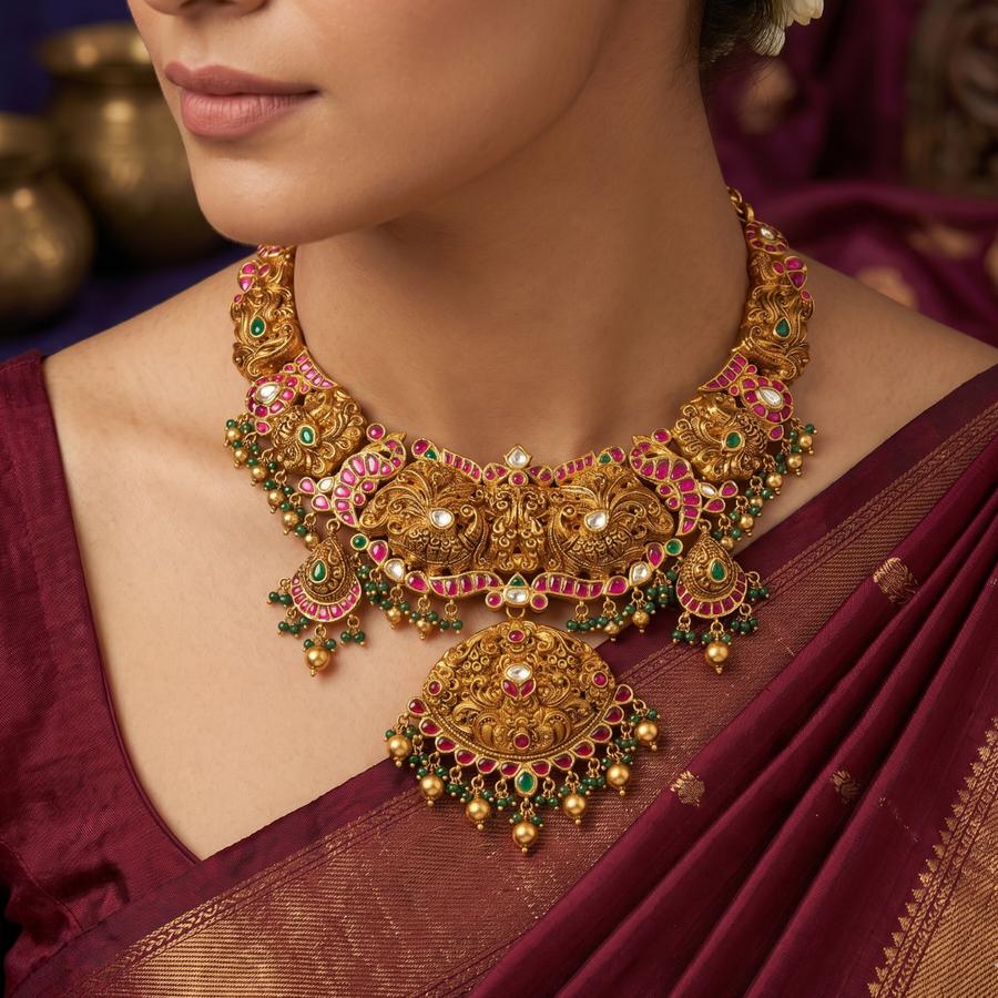 Kundan Nakshi Gold