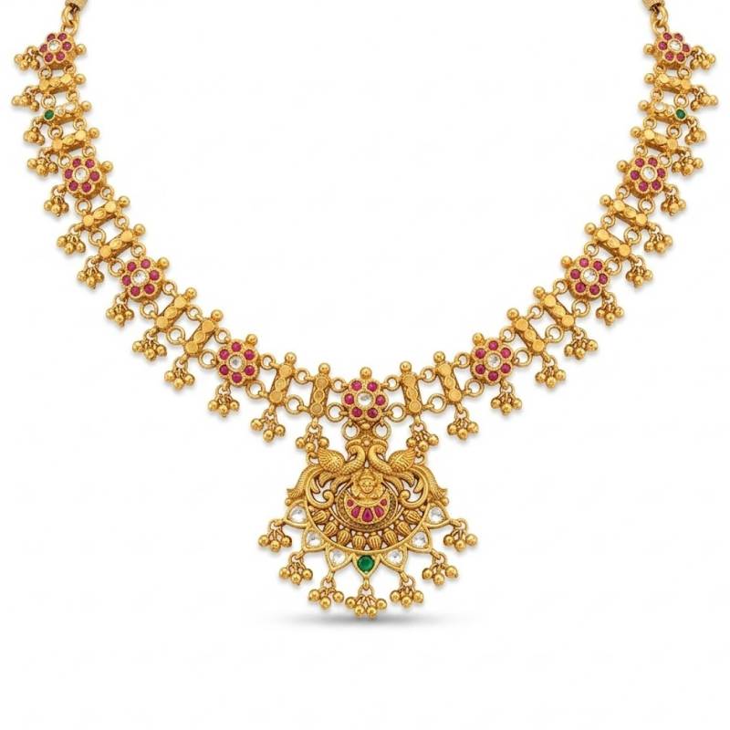 Padmini Nakshi Kundan Necklace
