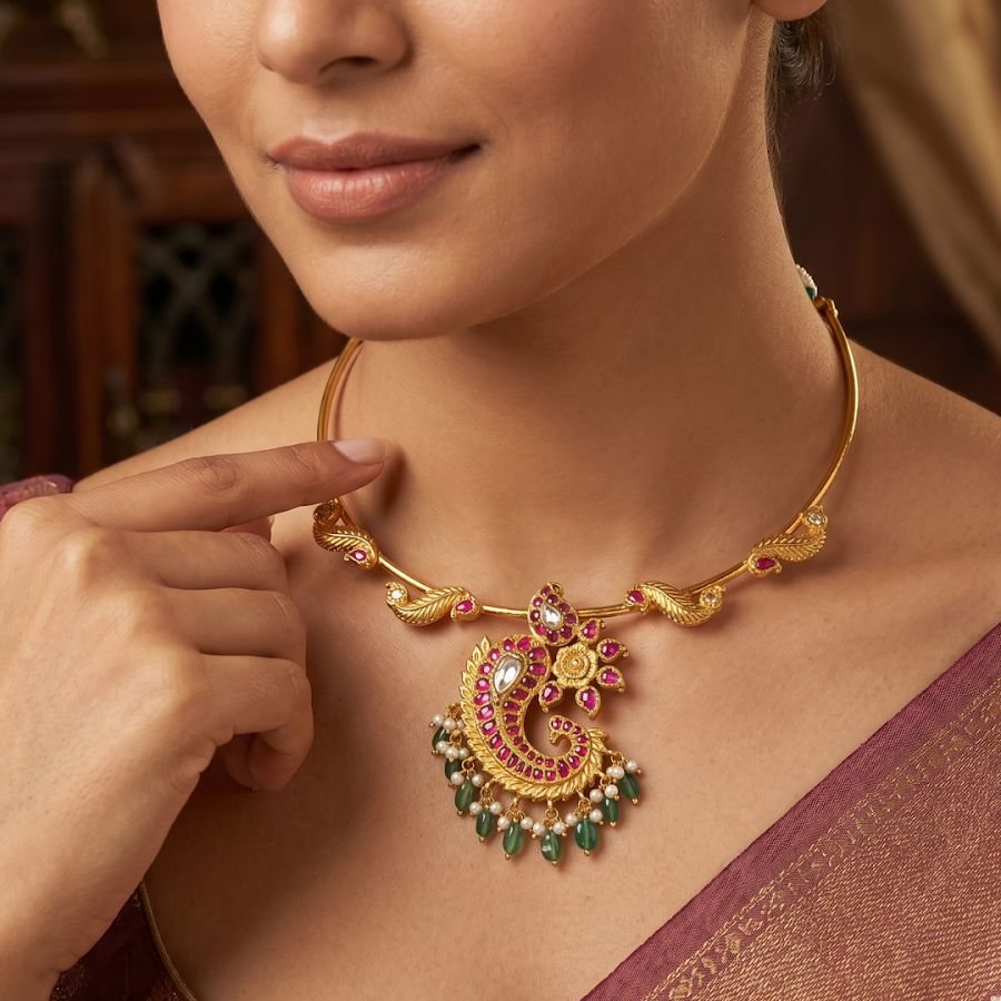 Divyasri Kanthi Gold Choker