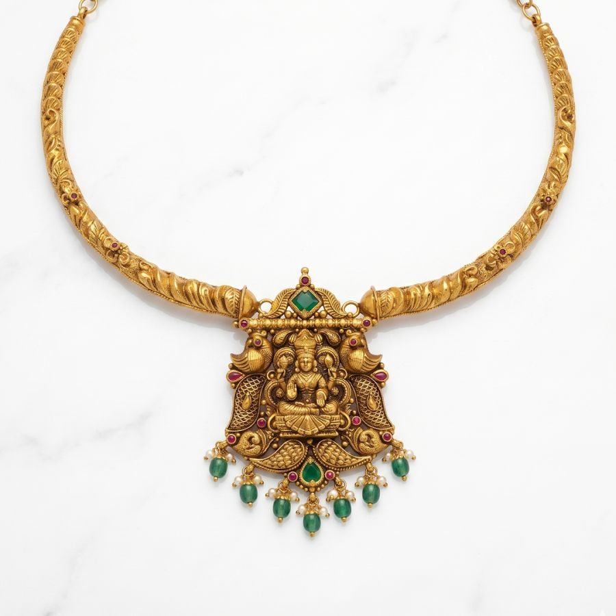 Charumathi Kanthi Gold Choker