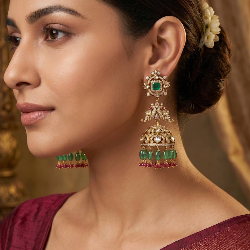 Leela Polki Earrings