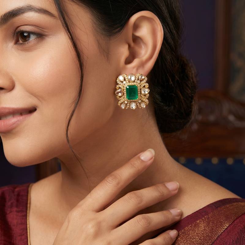 Nivedita Polki Earrings