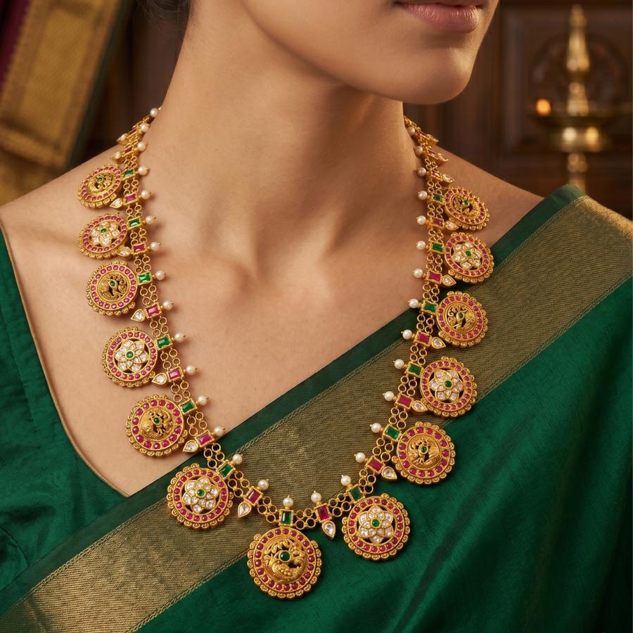 Sitara Polki Bridal Necklace Set