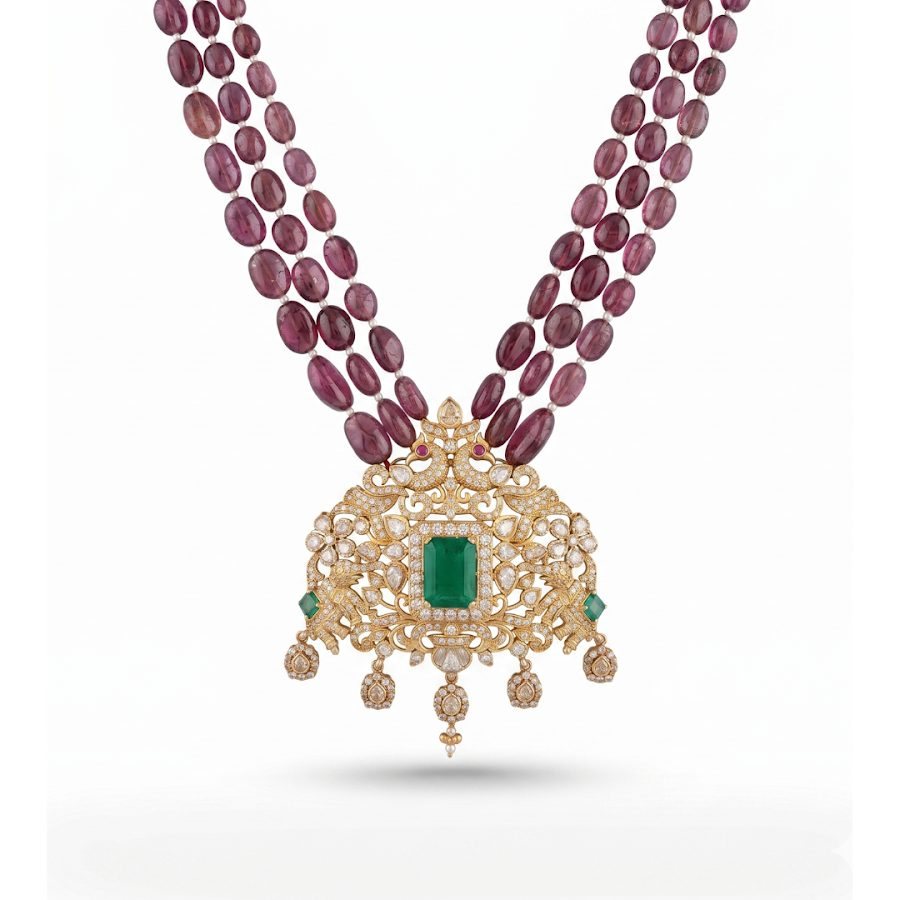 Sharvani Polki Necklace Set