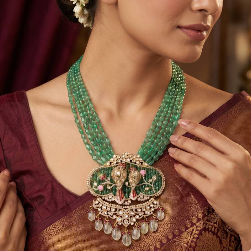 Hansika Polki Necklace Set